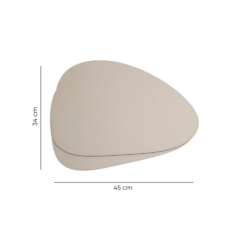 Jogo Americano Sousplat Dupla Face Mesa Posta Em Material Premium + Porta Copo Cortesia