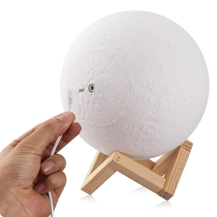 Luminária Lunar Led 3D