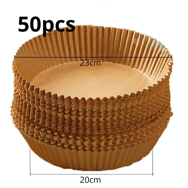 Fôrmas De Papel Para Air Fryer - Compre 100 e Leve +100 GRÁTIS!