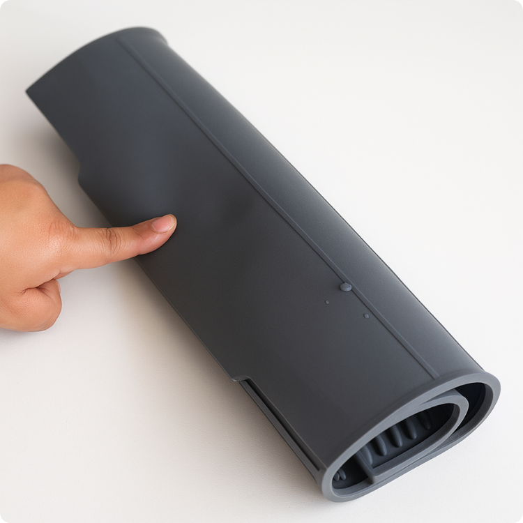 Tapete de Silicone Antiderrapante para Cozinha