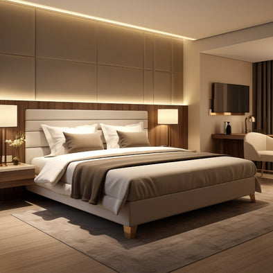 Decoração sofisticada para quartos modernos - Das Casas