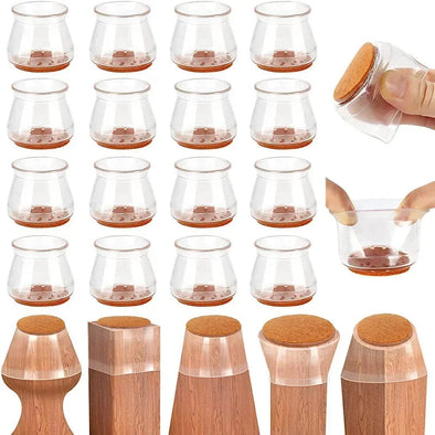 Protetor Para Pernas de Móveis -  ProtectLeg® [COMPRE 12 UNIDADES E LEVE 24 UNIDADES]
