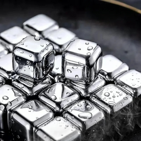 Cubos de gelo em Aço Inox