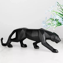 Escultura Pantera Abstrata