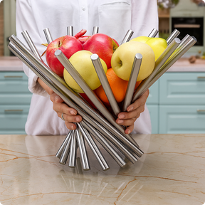 Fruteira Dobrável em Aço Inox