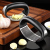 Amassador Triturador de Alho Manual - Aço Inox