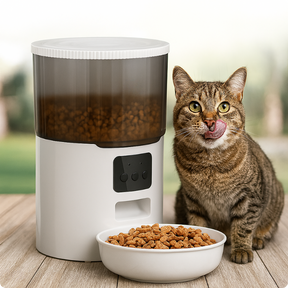 Alimentador Automático Inteligente Para Pets - Newpet [OFERTA ESPECIAL]