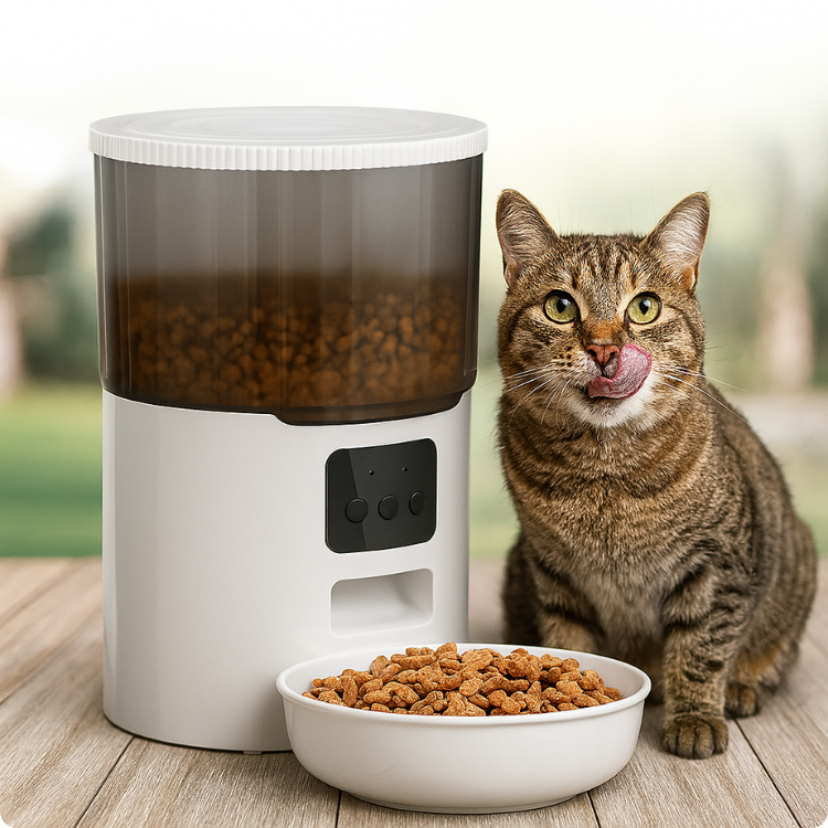 Alimentador Automático Inteligente Para Pets - Newpet [OFERTA ESPECIAL]