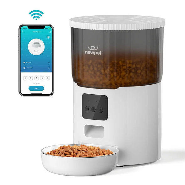 Alimentador Automático Inteligente Para Pets - Newpet [OFERTA ESPECIAL]