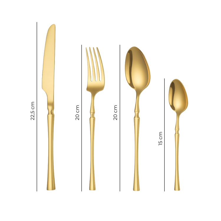 Faqueiro de Luxo Belvedere [Compre 24 e leve 48 peças]