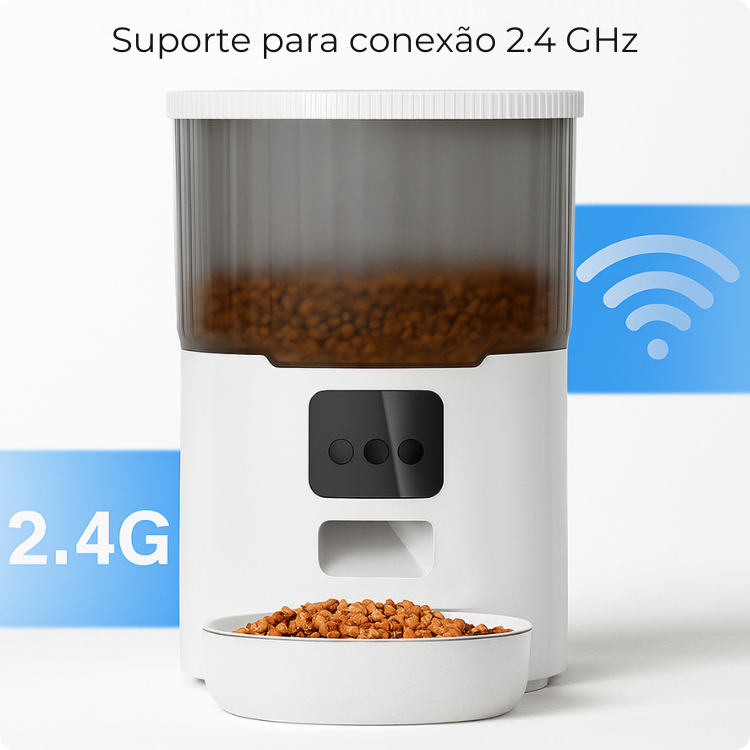 Alimentador Automático Inteligente Para Pets - Newpet [OFERTA ESPECIAL]