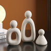 Escultura Minimalista Família