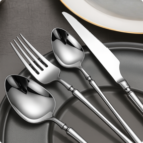 Faqueiro de Luxo Belvedere [Compre 24 e leve 48 peças]