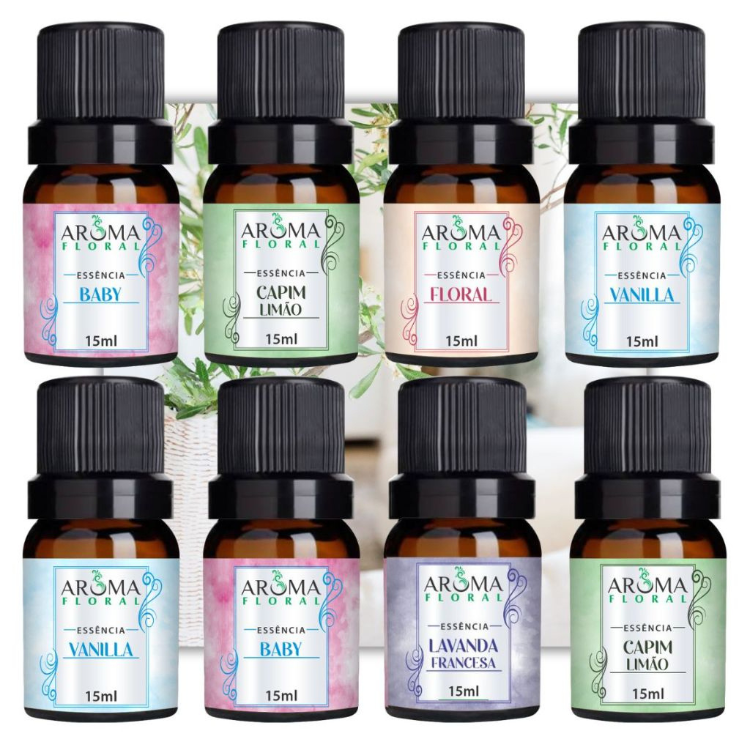 Óleos essenciais para aromatizar o ambiente