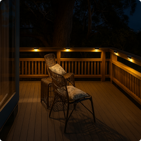 Luminária Solar LED Automática BILLA para Áreas Externas