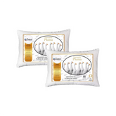 Kit de Travesseiros Pluma de Ganso Antiacaro [Compre 1 e Leve 2]