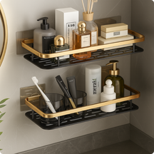 Kit Suporte de Banho Premium - Sem Perfuração