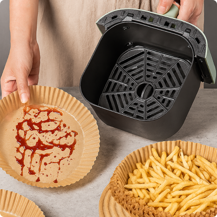 Fôrmas De Papel Para Air Fryer - Compre 100 e Leve +100 GRÁTIS!
