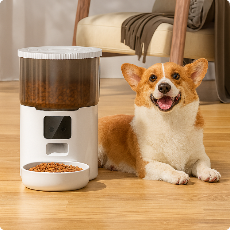 Alimentador Automático Inteligente Para Pets - Newpet [OFERTA ESPECIAL]