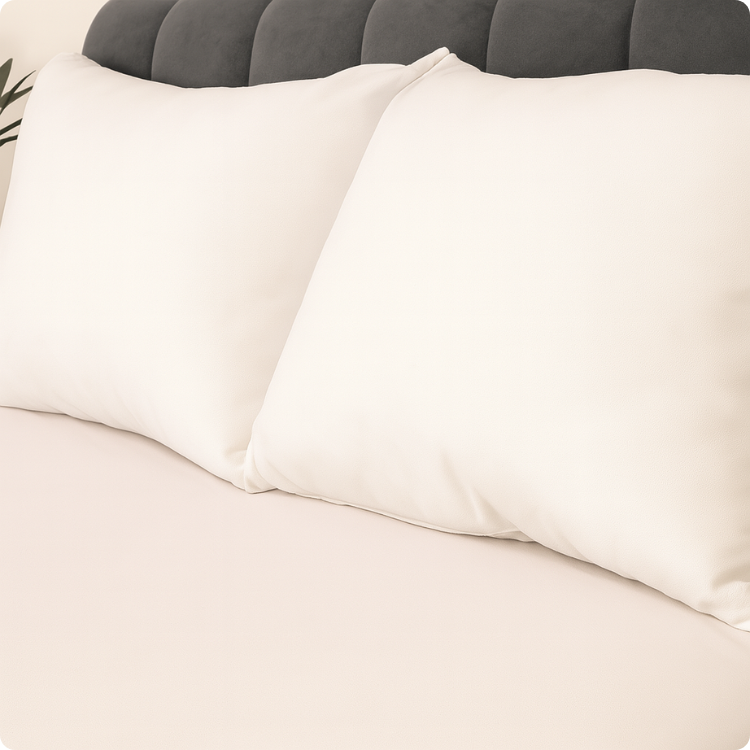 Kit de Travesseiros Pluma de Ganso Antiacaro [Compre 1 e Leve 2]