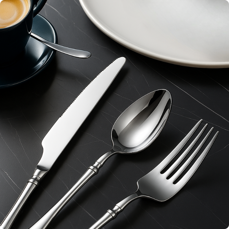 Faqueiro de Luxo Belvedere [Compre 24 e leve 48 peças]