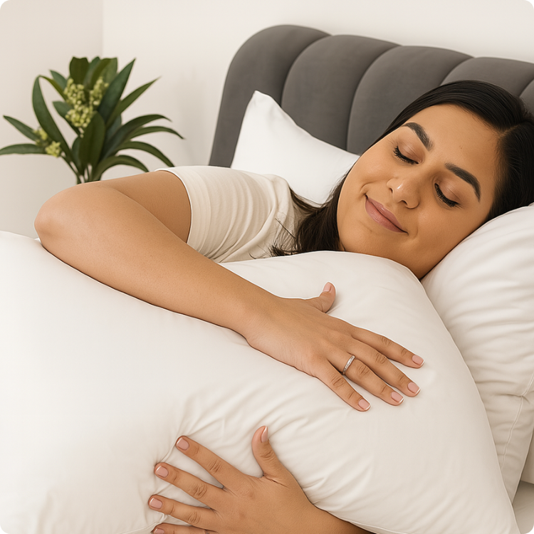 Kit de Travesseiros Pluma de Ganso Antiacaro [Compre 1 e Leve 2]